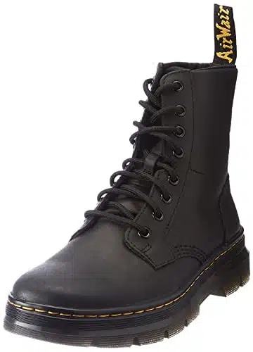 Dr. Martens unisex adult Lace Fashion Boot, Black Wyoming, omen en US