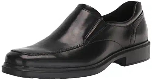 ECCO Men's Helsinki Apron Toe Slip On Loafer, Black,