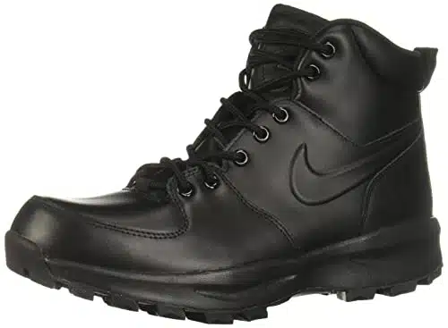 NIKE Men's Manoa Leather, Noir,  US