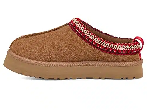 UGG K TAZZ Slipper, Chestnut,  Unisex Little Kid