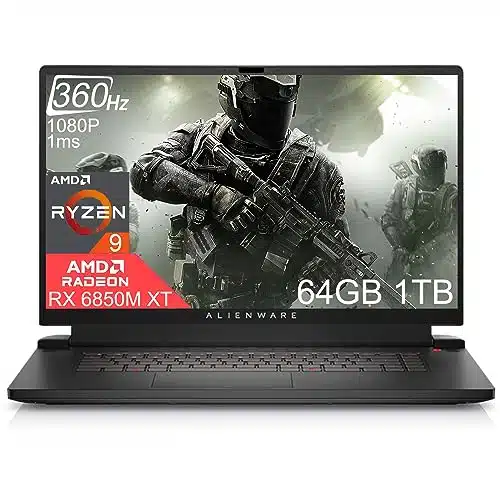 Alienware mRHz FHD ms (AMD Ryzen HX, GB DDRRAM, TB PCIe SSD, Radeon RX XT GB (Beat RTX Ti)) RGB Backlit Gaming Laptop,Thunderbolt , G SYNC, Win Home  Dark