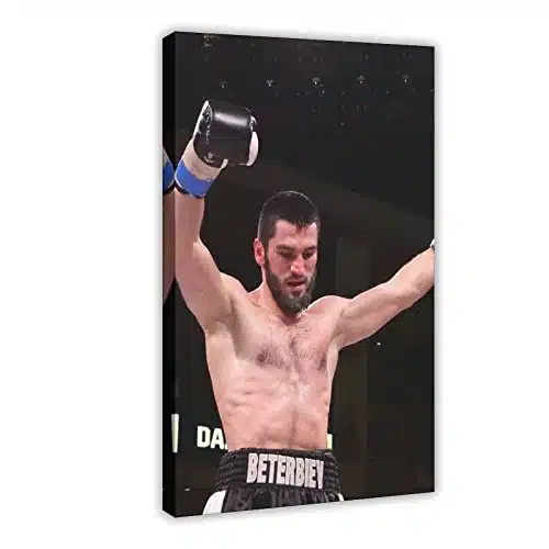 Artur Beterbiev Boxer Boxing PosterCanvas Poster Bedroom Decor Sports Landscape Office Room Decor Gift Framexinch(xcm)