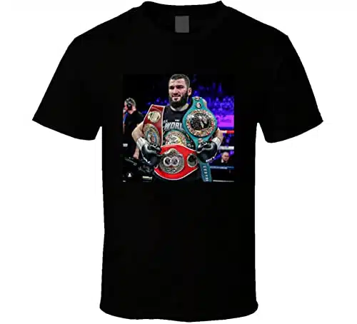 Artur Beterbiev Boxing Champion Fan T Shirt L Black