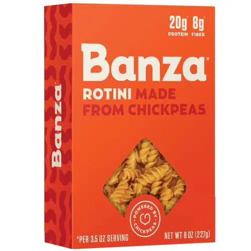 Banza Chickpea Rotini, Ounce (Pack of )