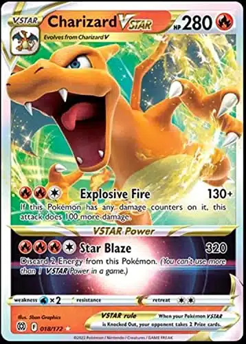 Charizard VSTAR Brilliant Stars   Ultra Rare Pokemon Card