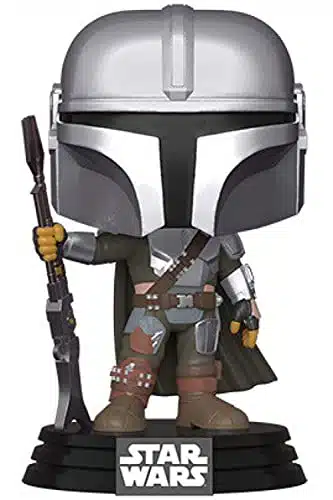 Funko Pop! Star Wars The Mandalorian Action Figure, The Mandalorian Vinyl Bobblehead