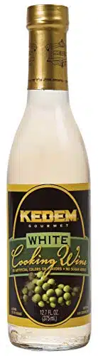 Kedem White Cooking Wine, oz Bottle, Gluten Free, Kosher