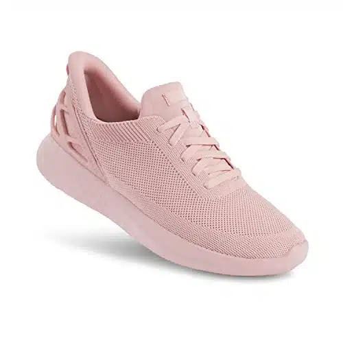 Kizik Athens, Slip On Sneakers, Casual Shoes, Comfortable and Stylish Womens or Mens Shoes for Work, Walking, The Office, Womens and Mens Slip on Sneakers Athens Pink Lemonade.