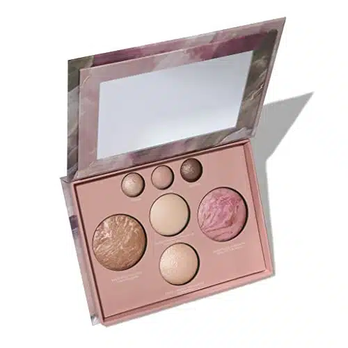 LAURA GELLER NEW YORK The Best of the Best Baked Palette   Full Size   Includes Bronzer, Blush, Highlighters and Eyeshadows   Travel Friendly