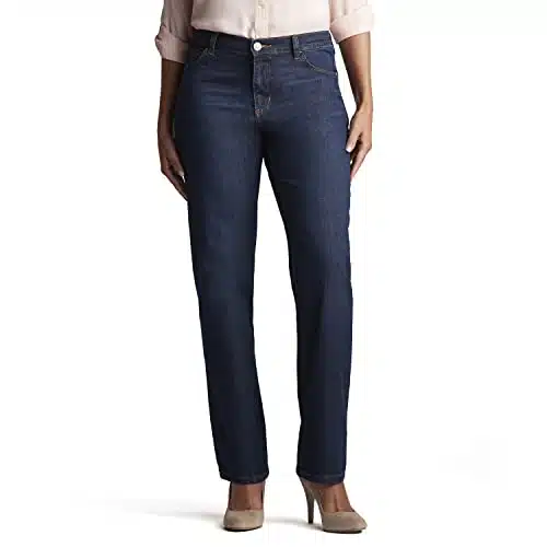 Lee Women's Relaxed Fit Straight Leg Jean, Verona, edium