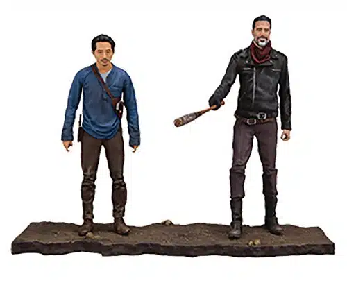 McFarlane Toys The Walking Dead Negan & Glenn Deluxe Box Set