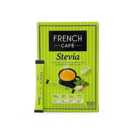 Namyang French Cafe Stevia Instant Coffee Mix (Zero Sugar) (Sticks)