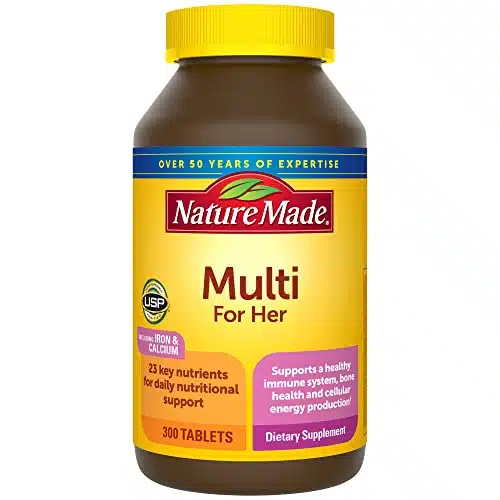 Nature Made Women's Multivitamin Tablets, Count for Daily Nutritional Support