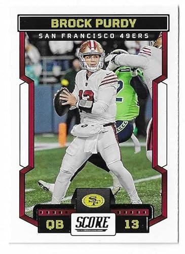 Panini Score Football San Francisco ers Team Set Cards WDrafted Rookies Brock Purdy