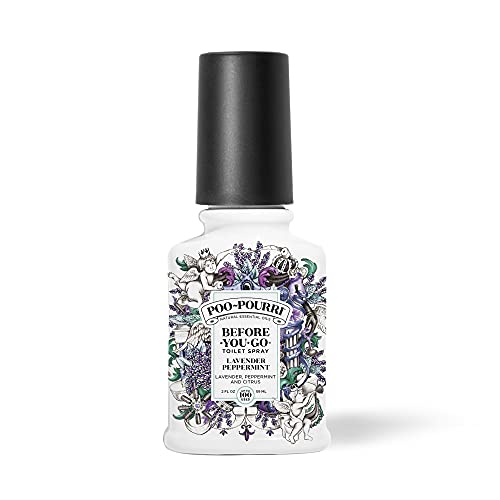 Poo Pourri Before You Go Toilet Spray, Lavender Peppermint, Fl Oz   Lavender, Peppermint and Citrus