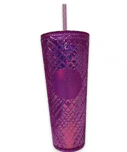 Starbucks Jeweled Purple Taffy Valentine's Day Tumbler Venti oz