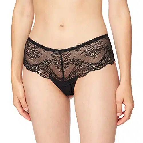 Aubade womens Danse Des Sens Saint tropez Brief Hipster Panties, Black (Noir), X Small US