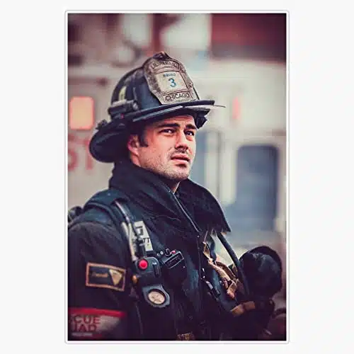 Firefighter Kelly Severide Poster Sticker Bumper Sticker Vinyl Decal