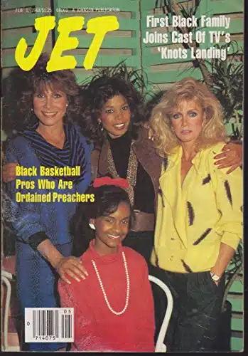 JET MAGAZINE FEBRUARY , BLACK CAST MEMBERS JOIN KNOTS LANDING