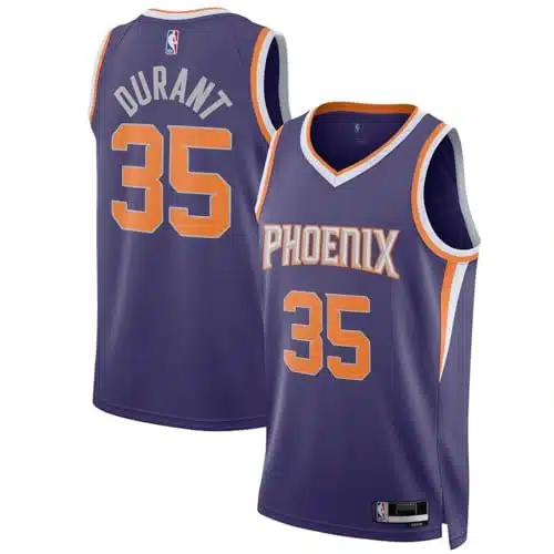 Kevin Durant Phoenix Suns NBA Kids Youth Purple Icon Edition Swingman Jersey (US, Numeric, , , Regular)