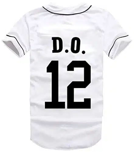 Kpop EXO Seoul Concert Same Style Baseball Jersey T Shirt Baekhyun Sehun Xiumin Hip hop Shirt