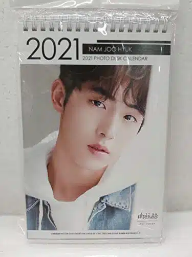 NAM Joo HYUK Desk Calendar + Mystery Gift Korean Drama Start Up The School Nurse Files