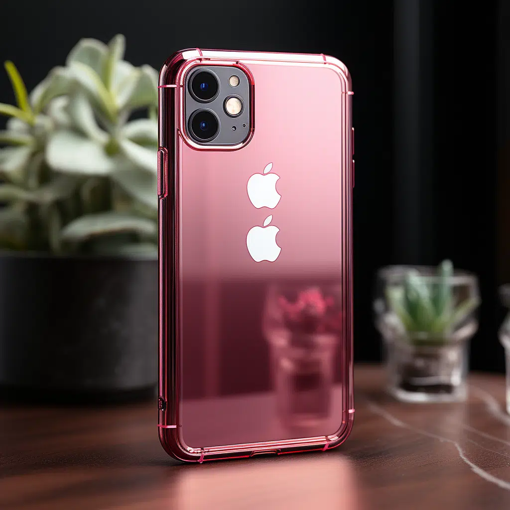 pink iphone 15