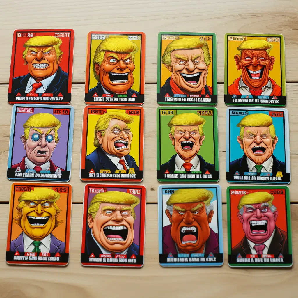 trump trading cards