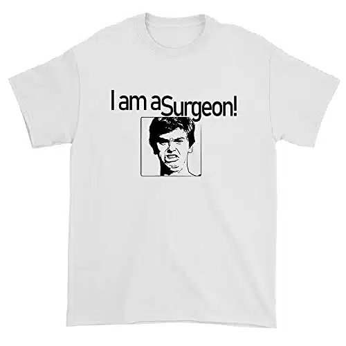 Mens I Am A Surgeon Dr Han T Shirt Medium White