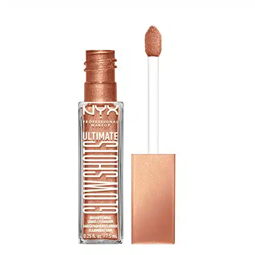 NYX PROFESSIONAL MAKEUP Ultimate Glow Shots, Brightening Liquid Eyeshadow   Twisted Tangerine