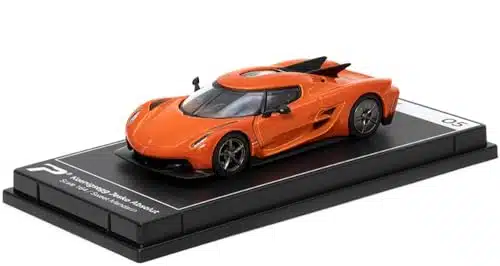 PosterCars Scale Koenigsegg Jesko Absolut Sweet Madarin Hypercar League Collection No.