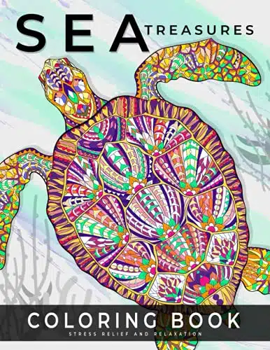 Sea Treasures Coloring Book