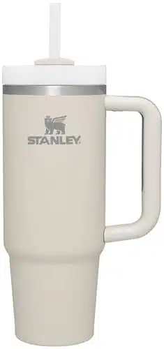 Stanley Quencher HSoft Matte Collection, Stainless Steel Vacuum Insulated Tumbler with Lid and Straw for Iced and Cold Beverages, Dune, oz