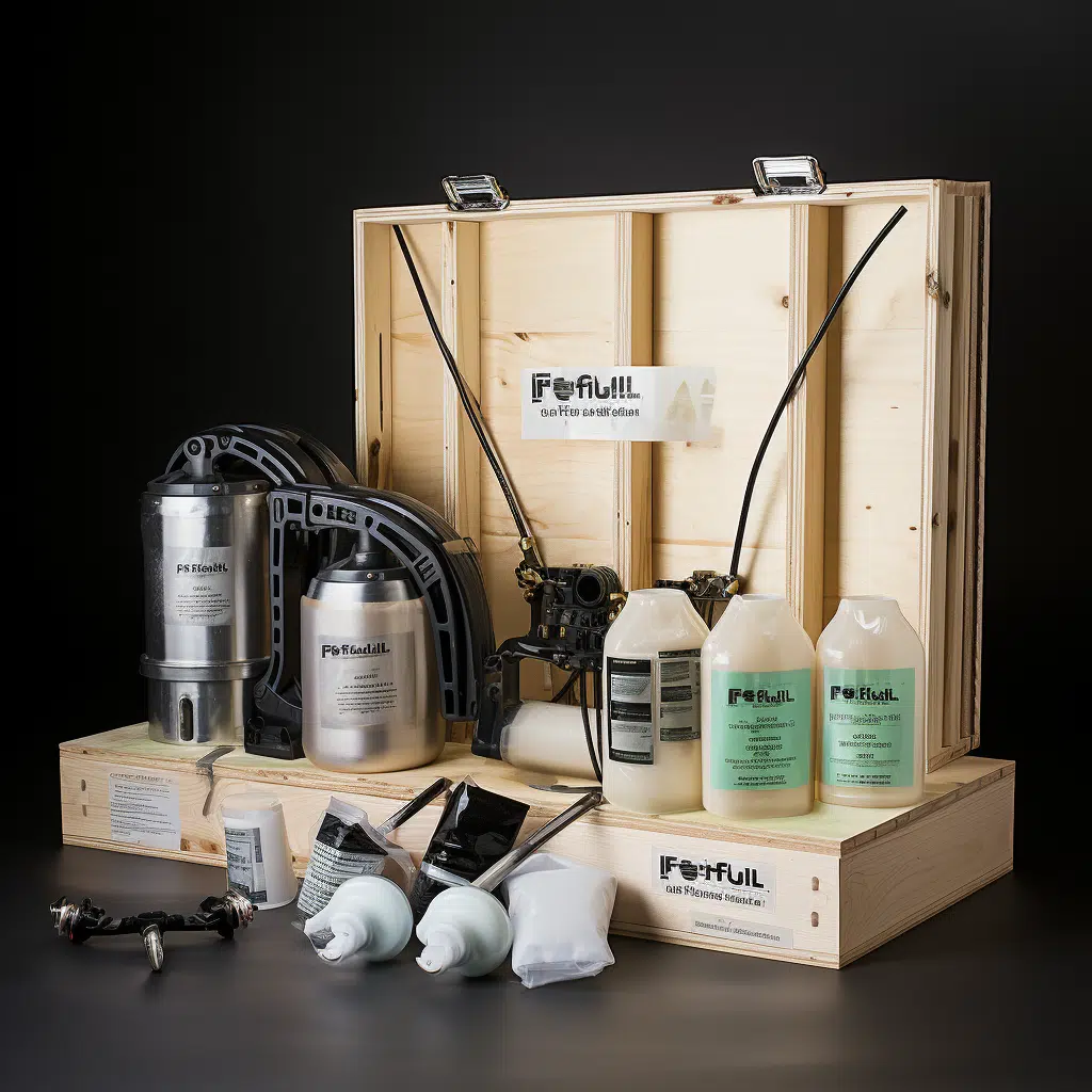 spray foam insulation kit