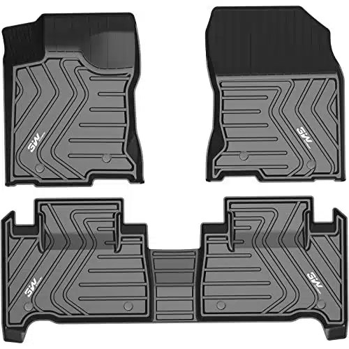 Floor Mats Fit Lexus NX (NXtNXNXh), TPE All Weather Custom Fit Floor Liner for Lexus NX, st&nd Row Full Set Car Mats, Black