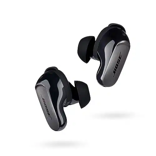 NEW Bose QuietComfort Ultra Wireless Noise Cancelling Earbuds, Bluetooth Noise Cancelling Earbuds with Spatial Audio and World Class Noise Cancellation, Black