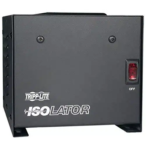 Tripp Lite ISIsolation Transformer  Surge V Outlet feet Cord TAA GSA