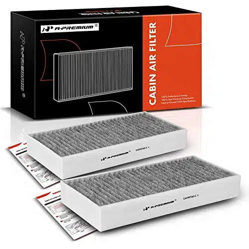 A Premium PC Cabin Air Filter with Activated Carbon Compatible with BMW X, X, i, is & Mini CooperCooper Clubman , Cooper Countryman