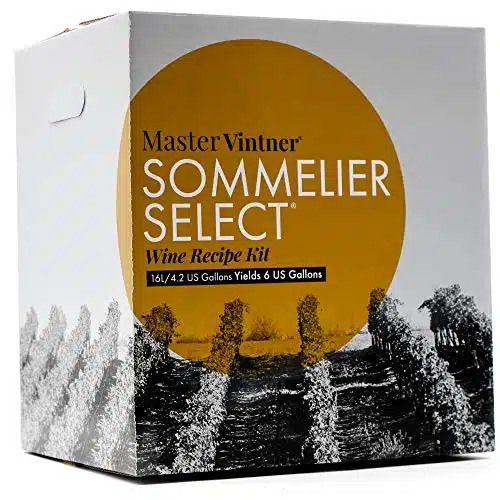 Master Vintner   Sommelier Select Italian Montepulciano Wine Recipe Kit Makes Gallons