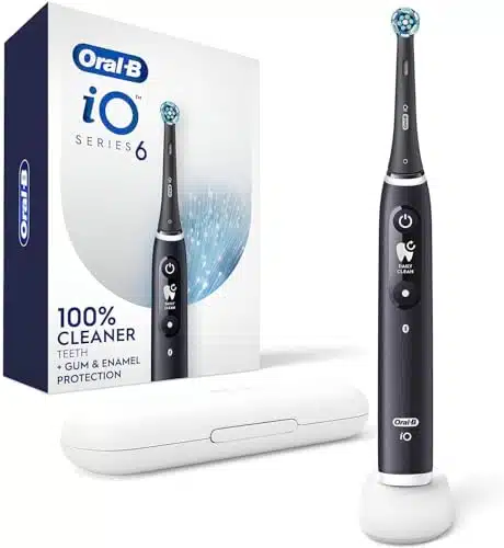 Oral B iO Series Electric Toothbrush with () Brush Head, Black Lava