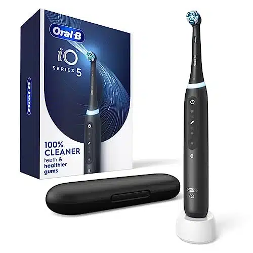 Oral B iO Series Electric Toothbrush with () Brush Head, Rechargeable, Black