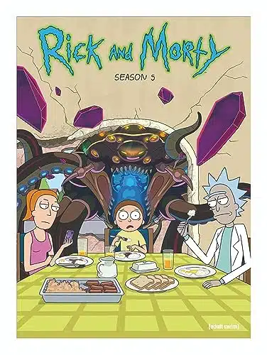 Rick and Morty The Complete Fifth Season (DVD)