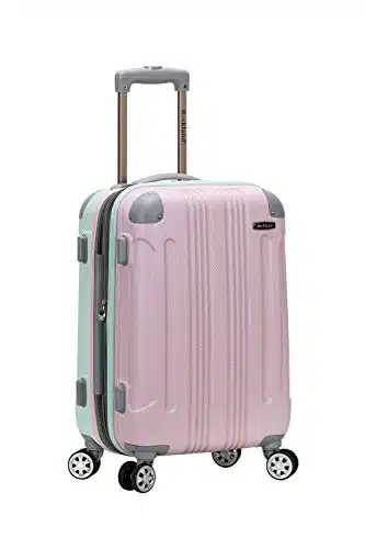 Rockland London Hardside Spinner Wheel Luggage, Mint, Carry On Inch