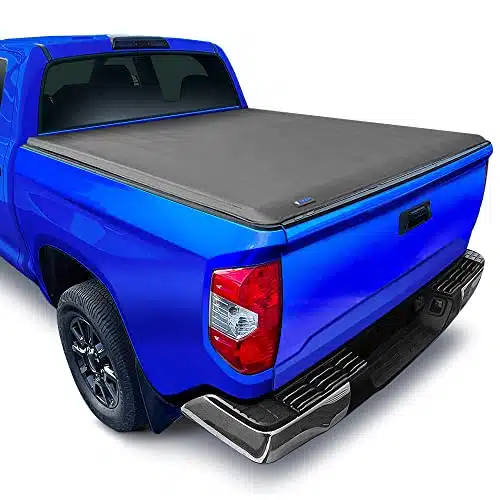 Tyger Auto TSoft Roll up Truck Bed Tonneau Cover Compatible with Toyota Tundra  ' () Bed  TG BCT