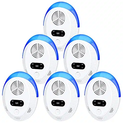 Ultrasonic Pest Repeller Packs, Indoor Pest Control, Ultrasonic Pest Repellent for Home,Kitchen, Office, Warehouse, Hotel