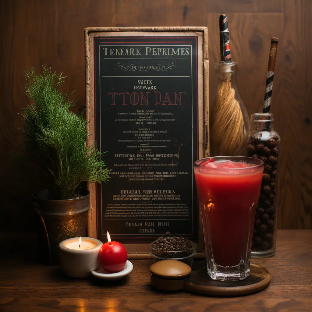 twin peaks menu