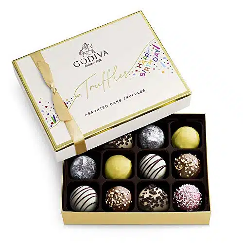 Godiva Chocolatier Birthday Truffles Assorted Chocolate Gift Box, pc.