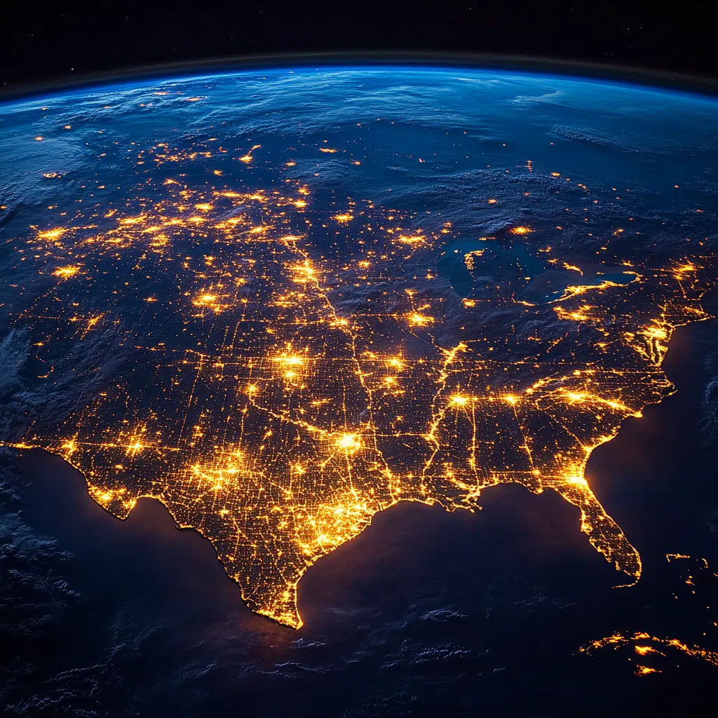 nasa discovers city lights