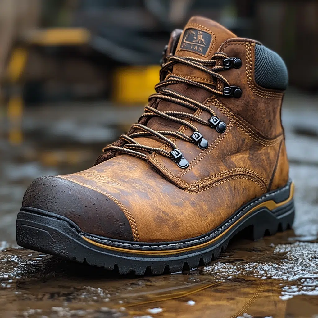 steel toe work boots